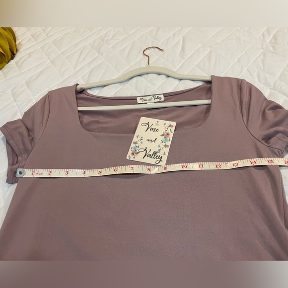 NWT Vine and Valley Lavender Top - Picture 8 of 8